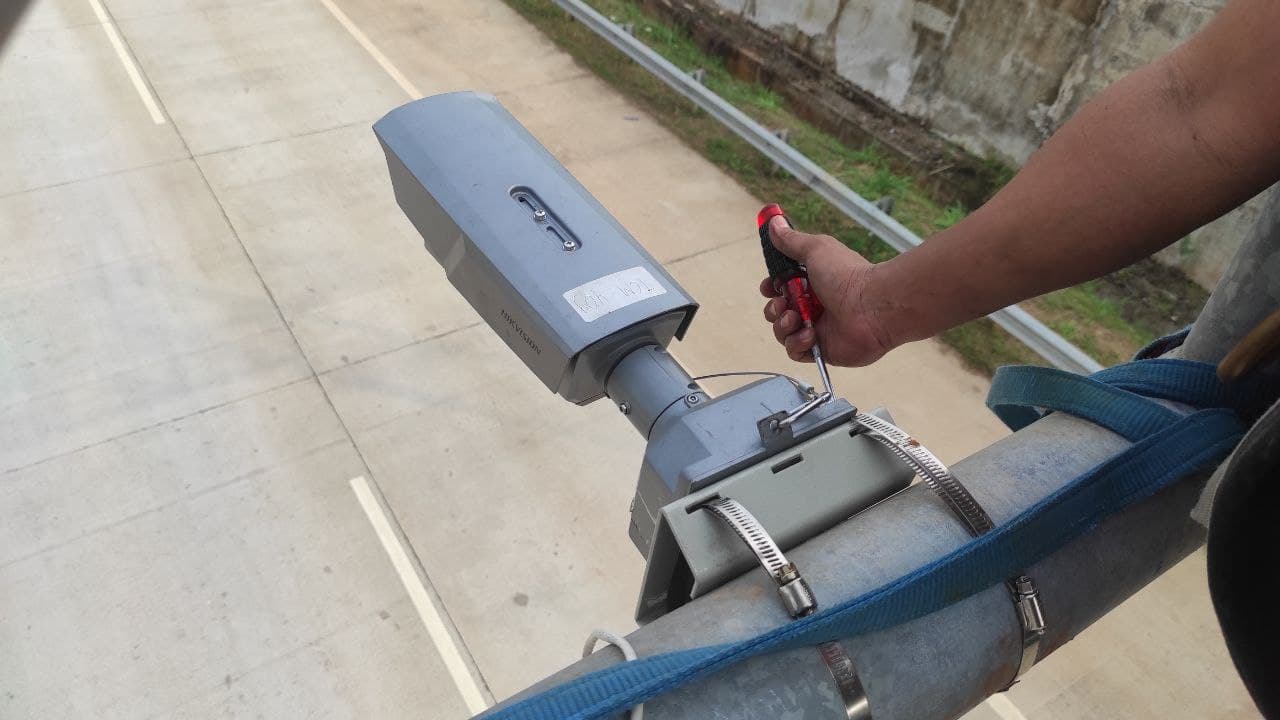 Pemasangan Smart CCTV di Ruas Tol Cinere – Serpong